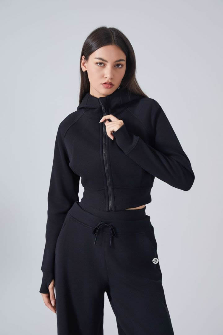 Women's Double Waisted Sweat Pants