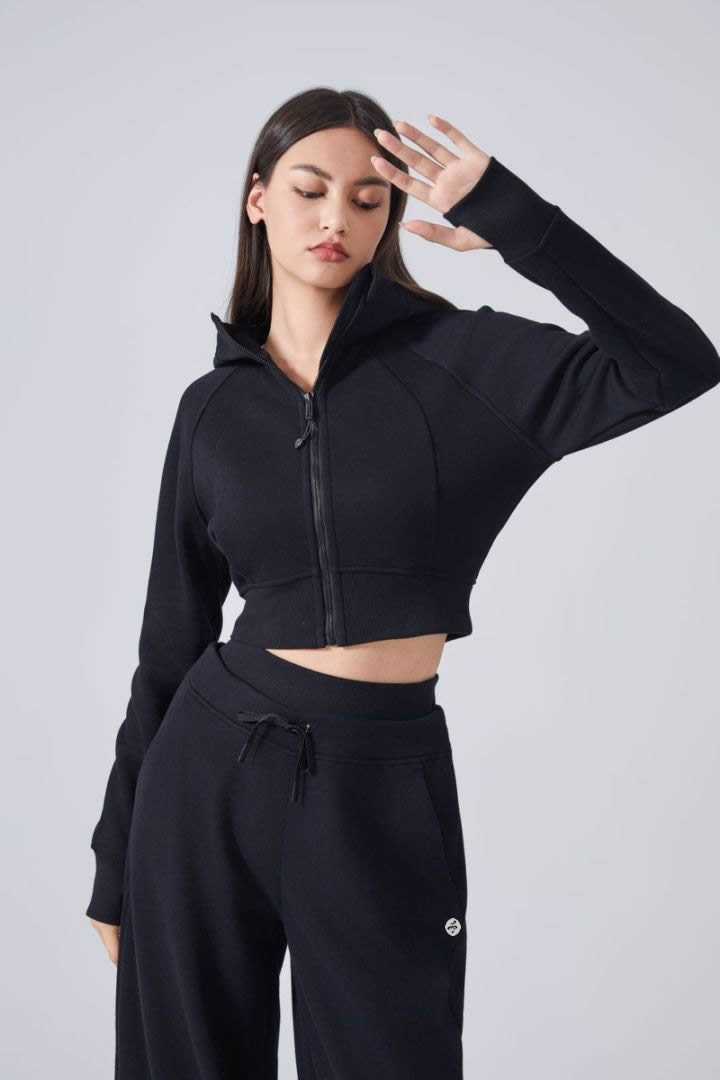 Women's Double Waisted Sweat Pants