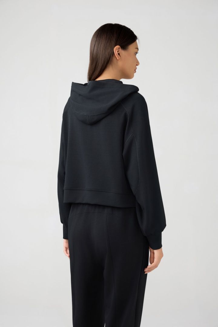 Women's Soft Crop Hoodie W/ Pocket