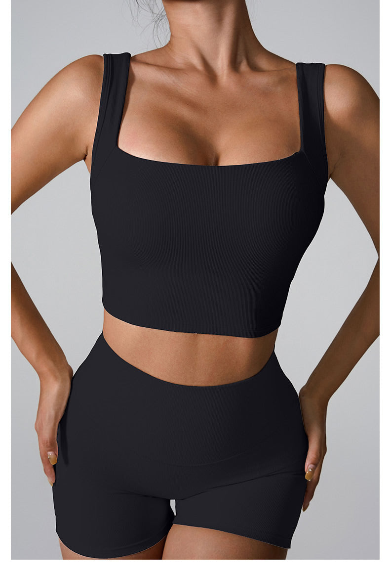 Crop Square Neck Top