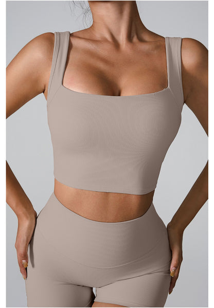 Crop Square Neck Top