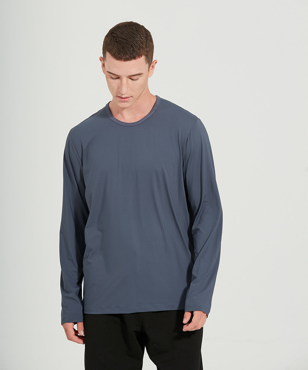 Men’s Gray Long Sleeve Shirt