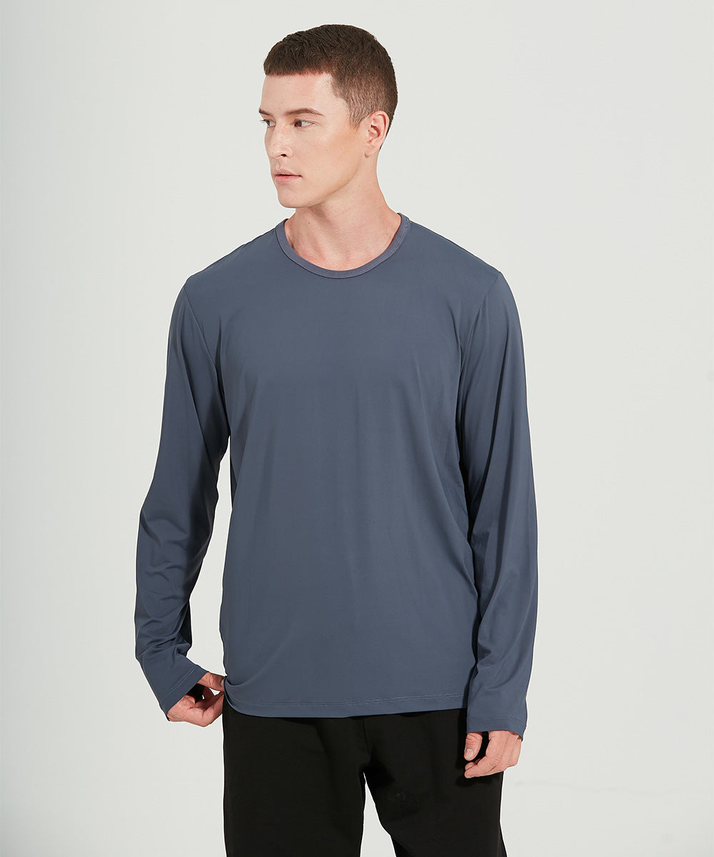 Men’s Gray Long Sleeve Shirt