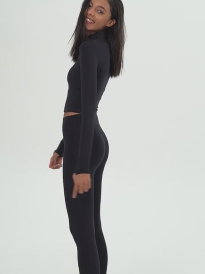 Crop Moto-Sport Jacket